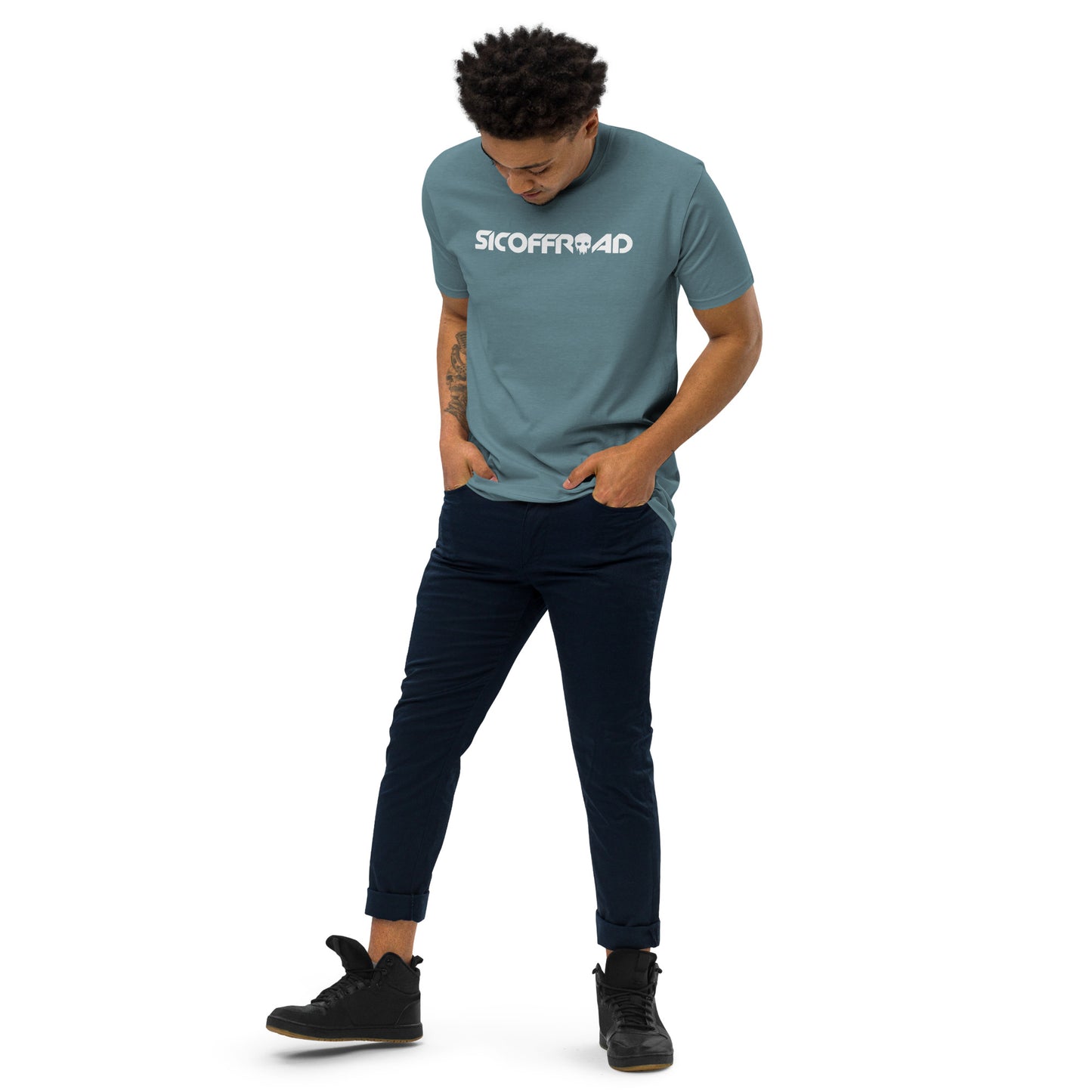 Sicoffroad Men’s Premium Heavyweight Tee