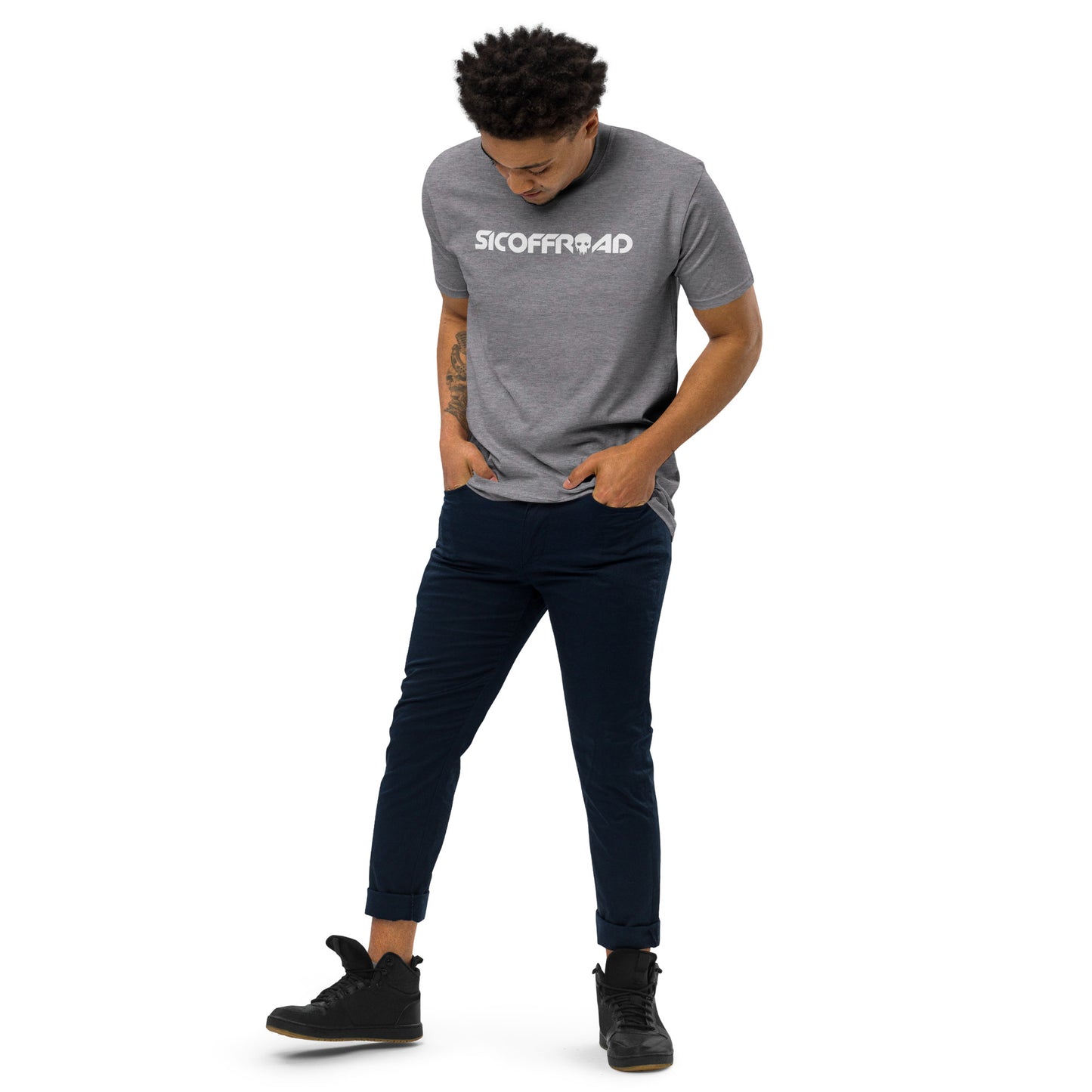 Sicoffroad Men’s Premium Heavyweight Tee