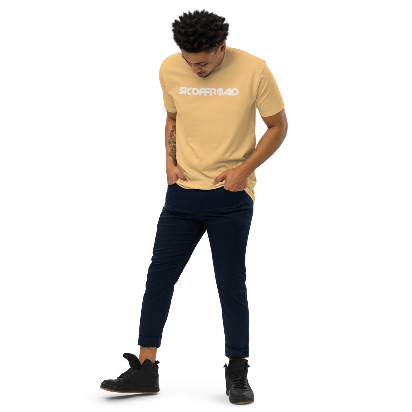 Sicoffroad Men’s Premium Heavyweight Tee