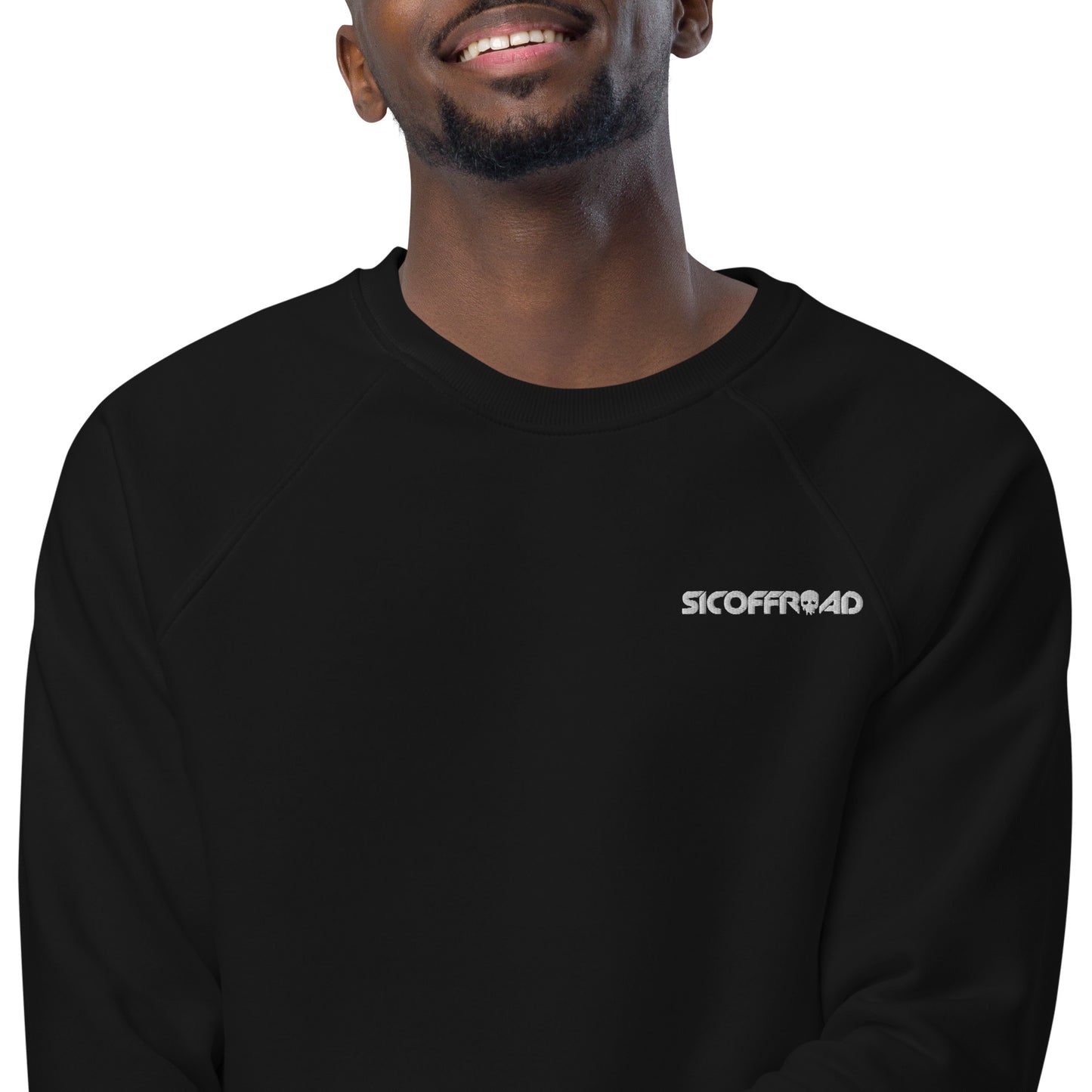 Sicoffroad Unisex Organic Raglan Sweatshirt