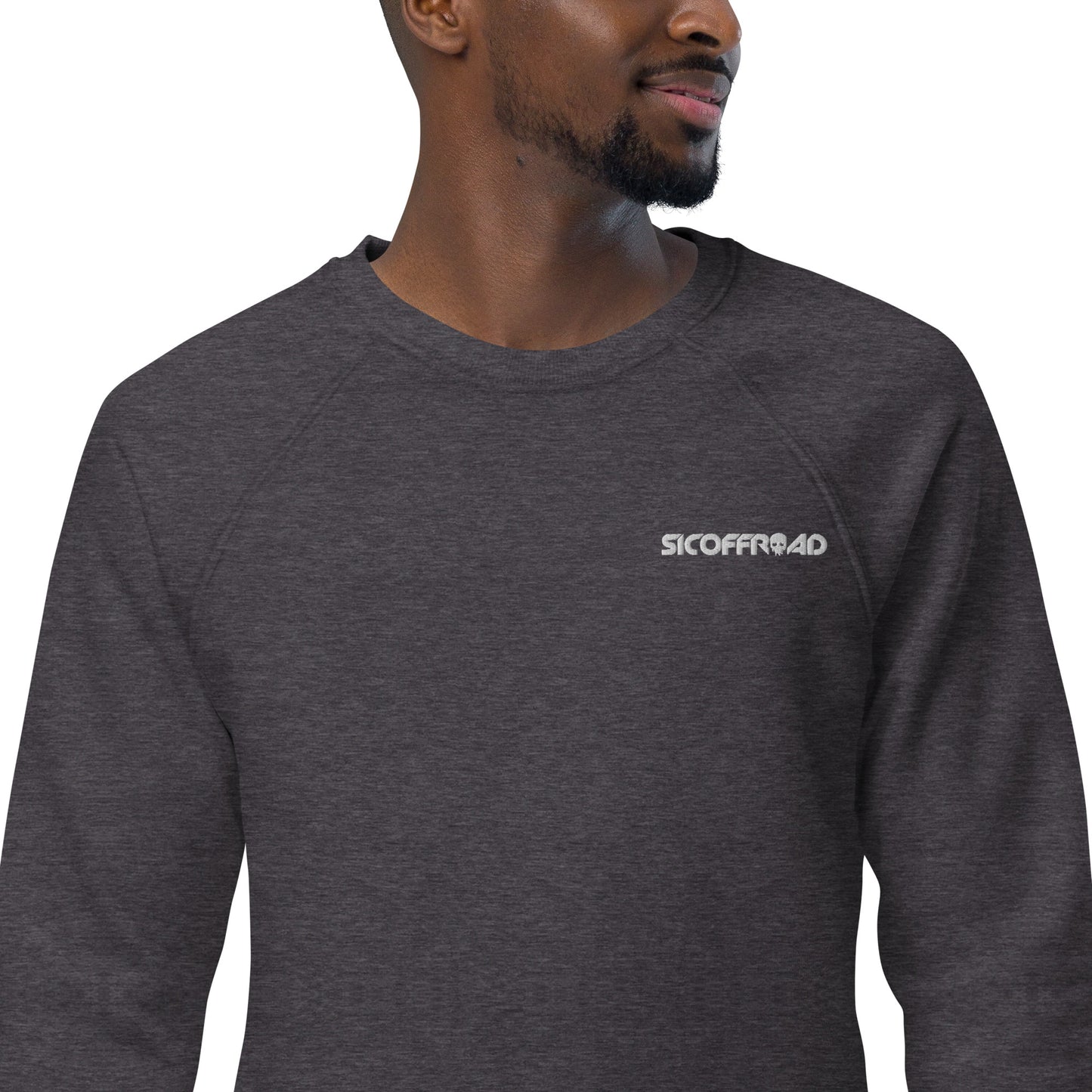 Sicoffroad Unisex Organic Raglan Sweatshirt